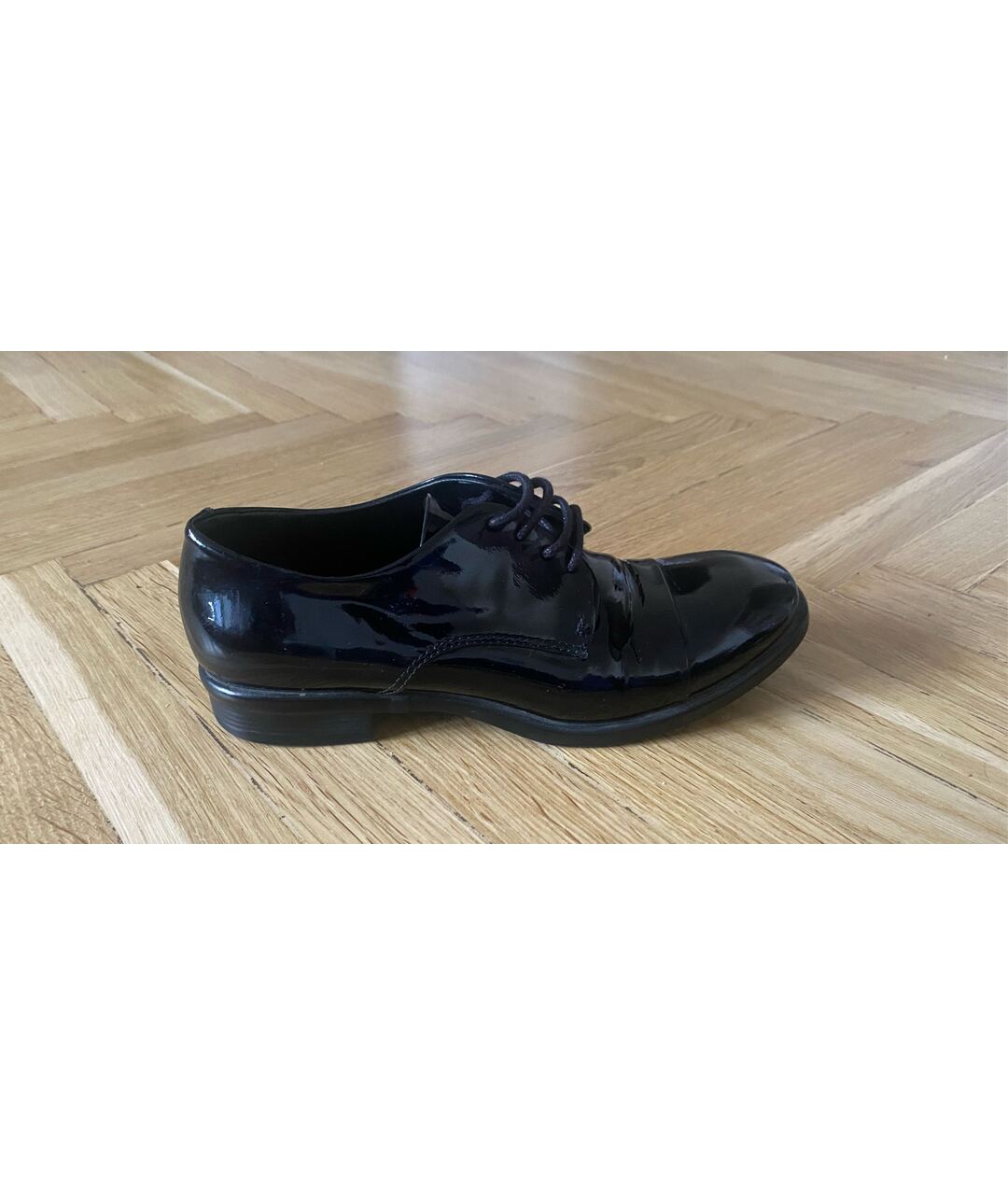 BIKKEMBERGS Черные ботинки из лакированной кожи, фото 5