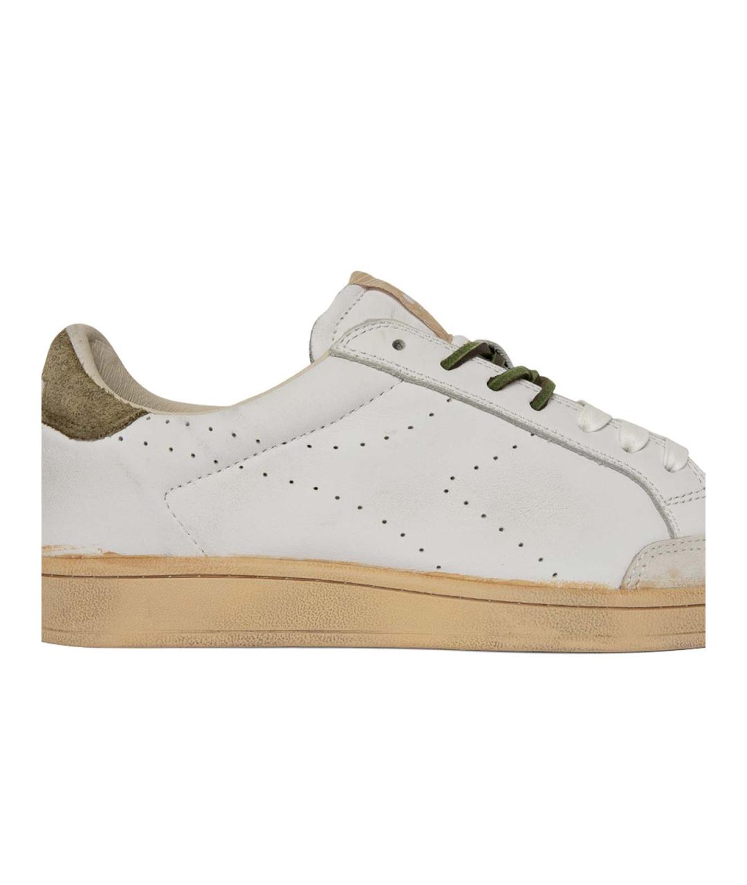DIADORA HERITAGE Белые кожаные низкие кроссовки / кеды, фото 2