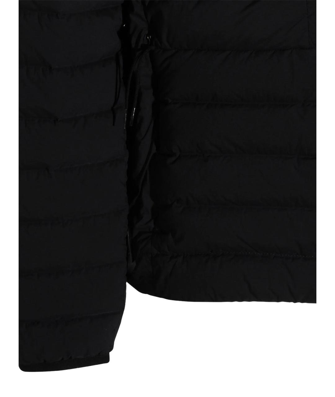 STONE ISLAND Черная полиамидовая куртка, фото 4