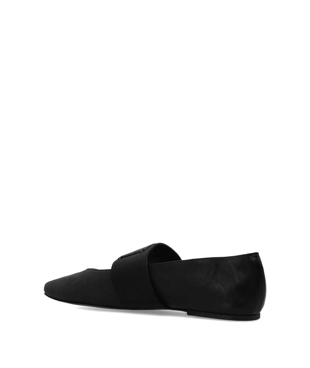 GIVENCHY Черные кожаные балетки, фото 4