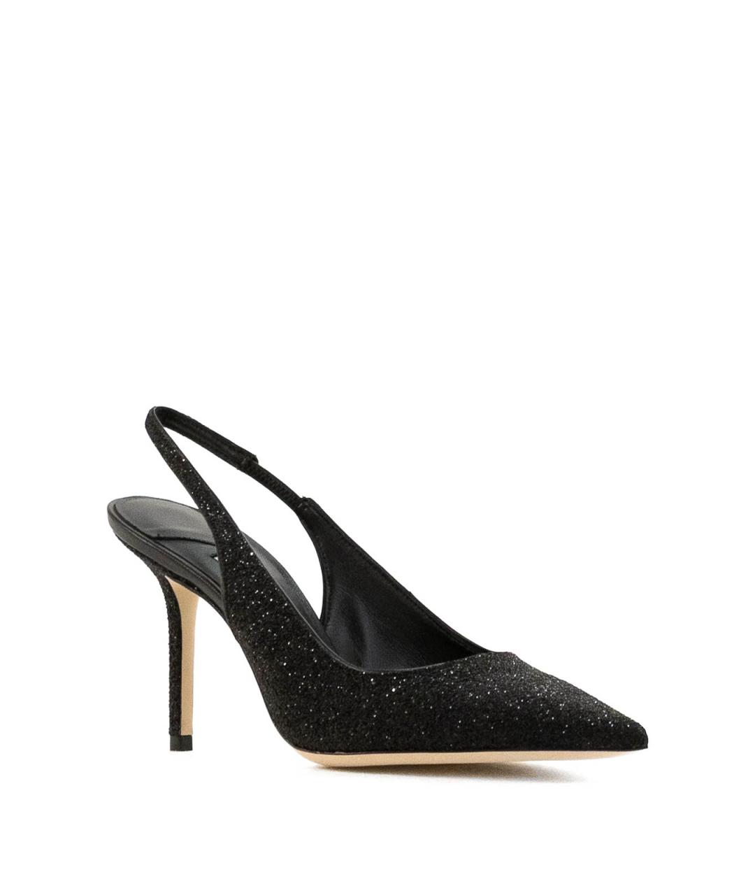 JIMMY CHOO Черные кожаные туфли, фото 2
