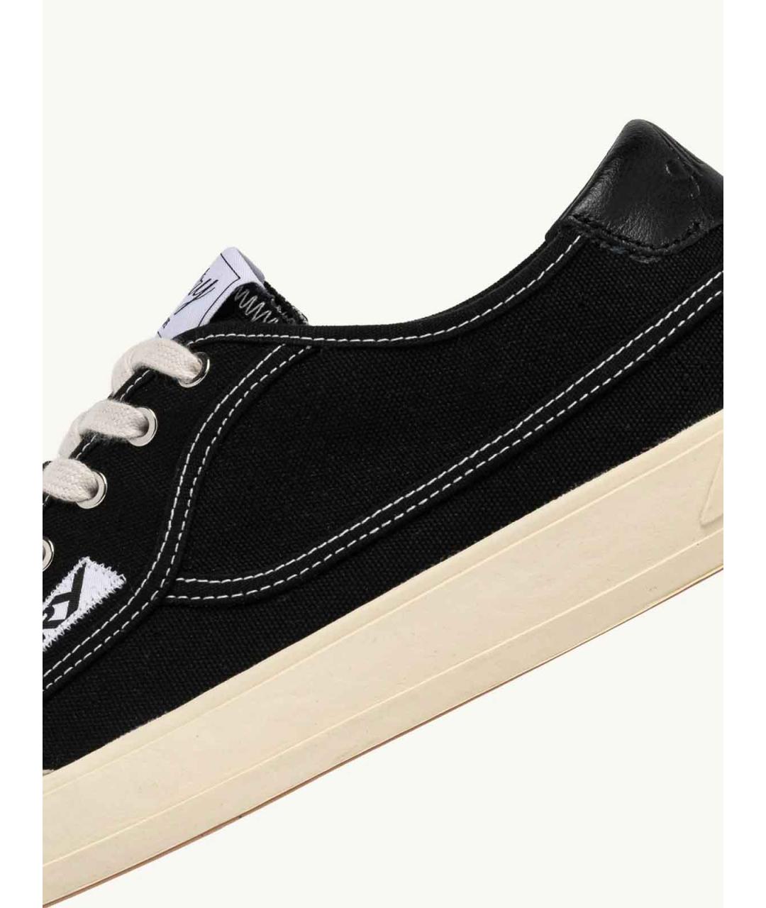 AUTRY Черные текстильные низкие кроссовки / кеды, фото 6