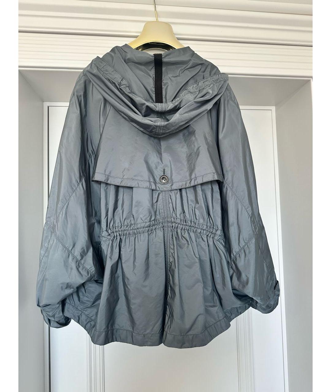 BURBERRY Серая полиэстеровая куртка, фото 2