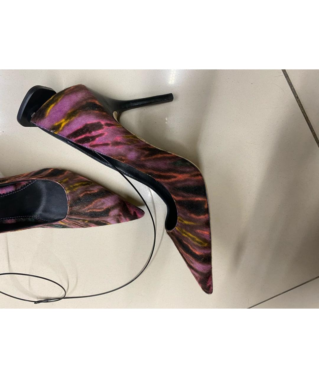 DSQUARED2 Мульти кожаные туфли, фото 5