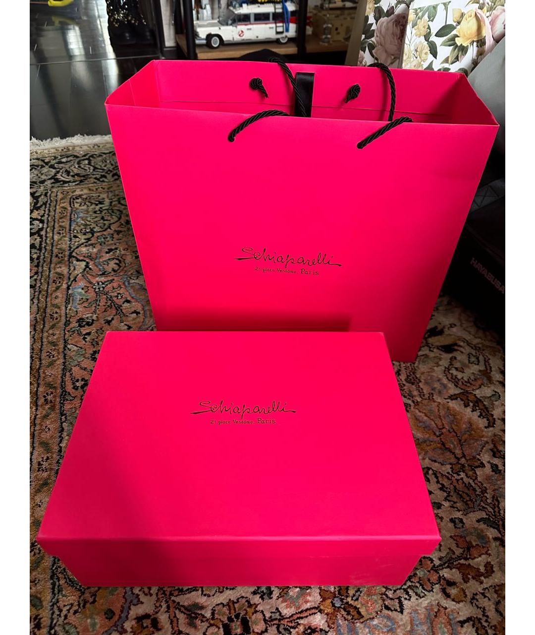 SCHIAPARELLI Черные текстильные кеды, фото 5