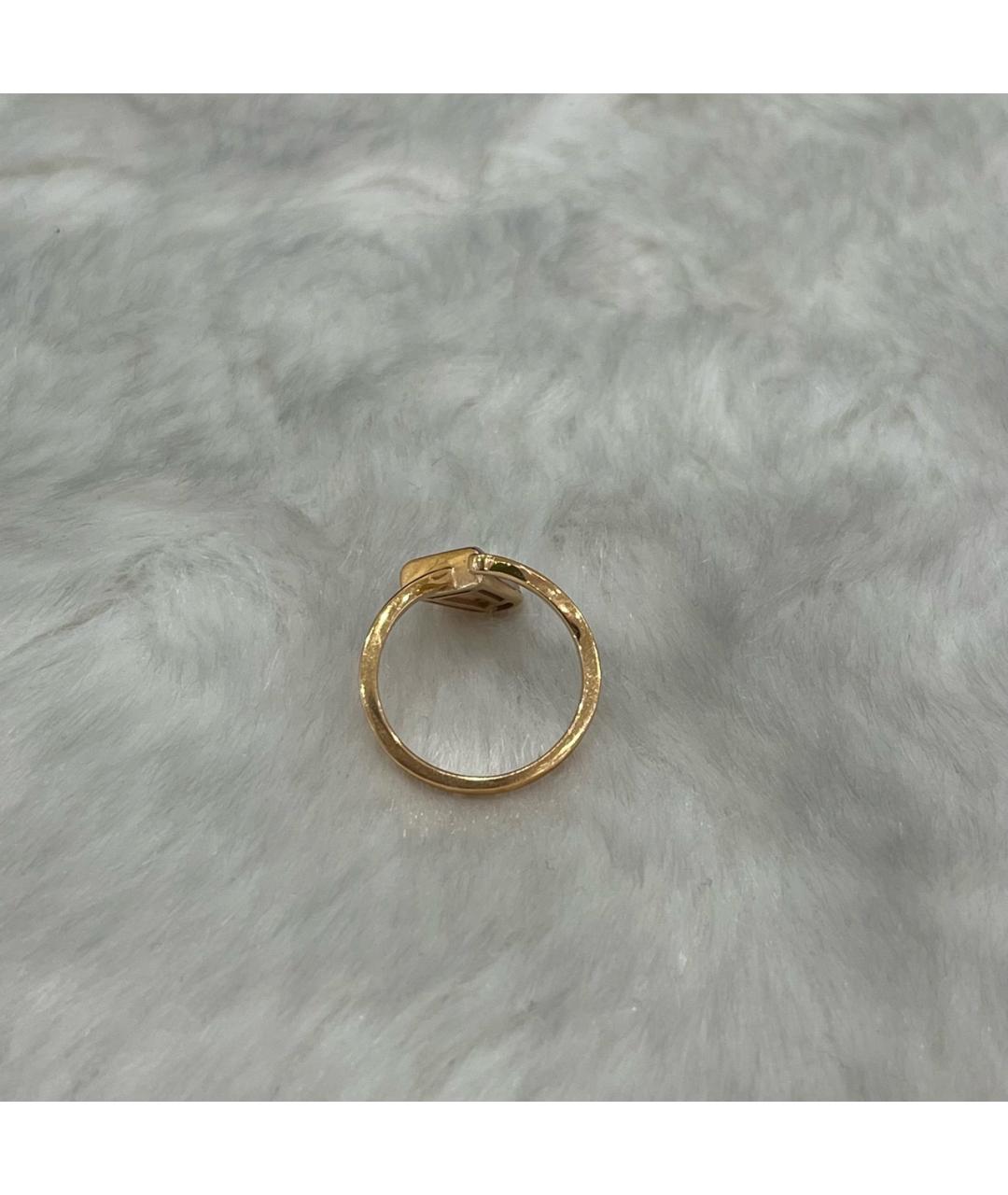 BVLGARI Розовое кольцо из желтого золота, фото 5