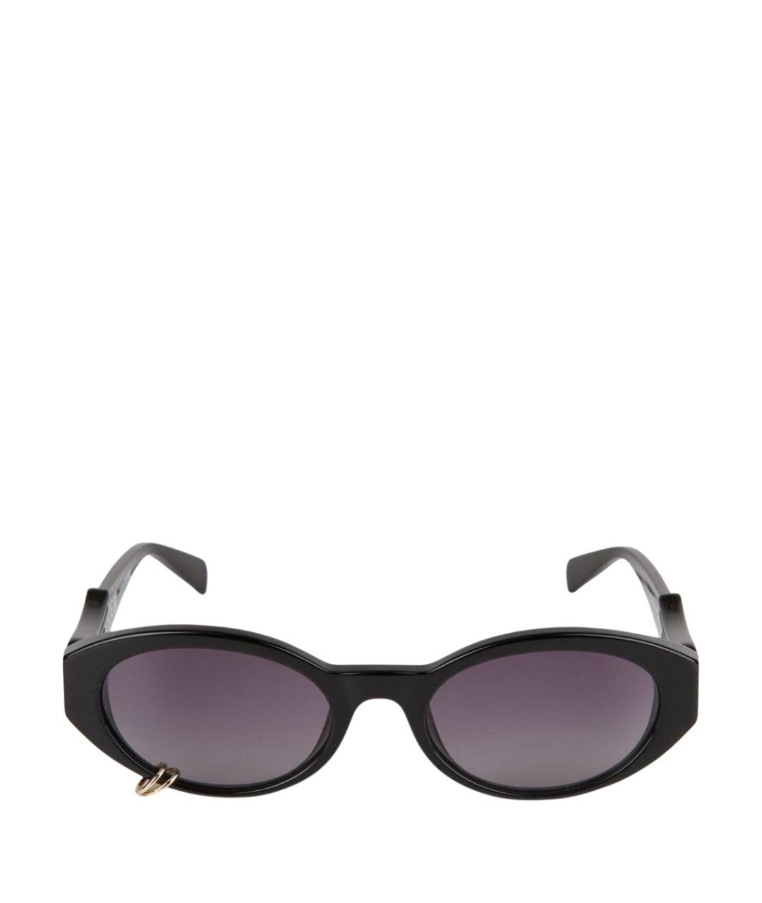 ZADIG & VOLTAIRE Черные пластиковые солнцезащитные очки, фото 1