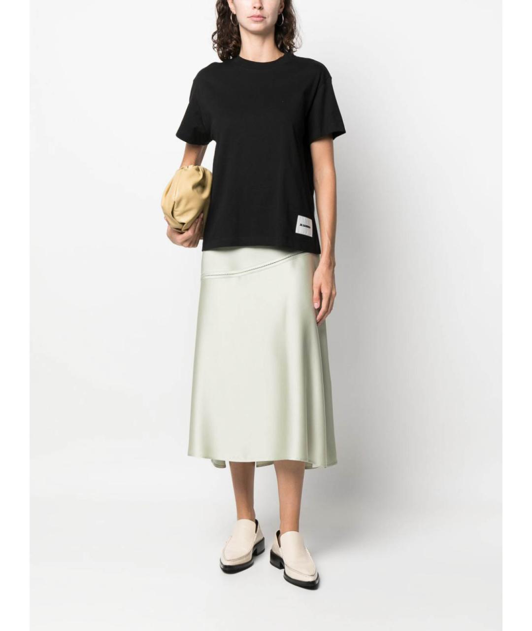 JIL SANDER Мульти хлопковая футболка, фото 4