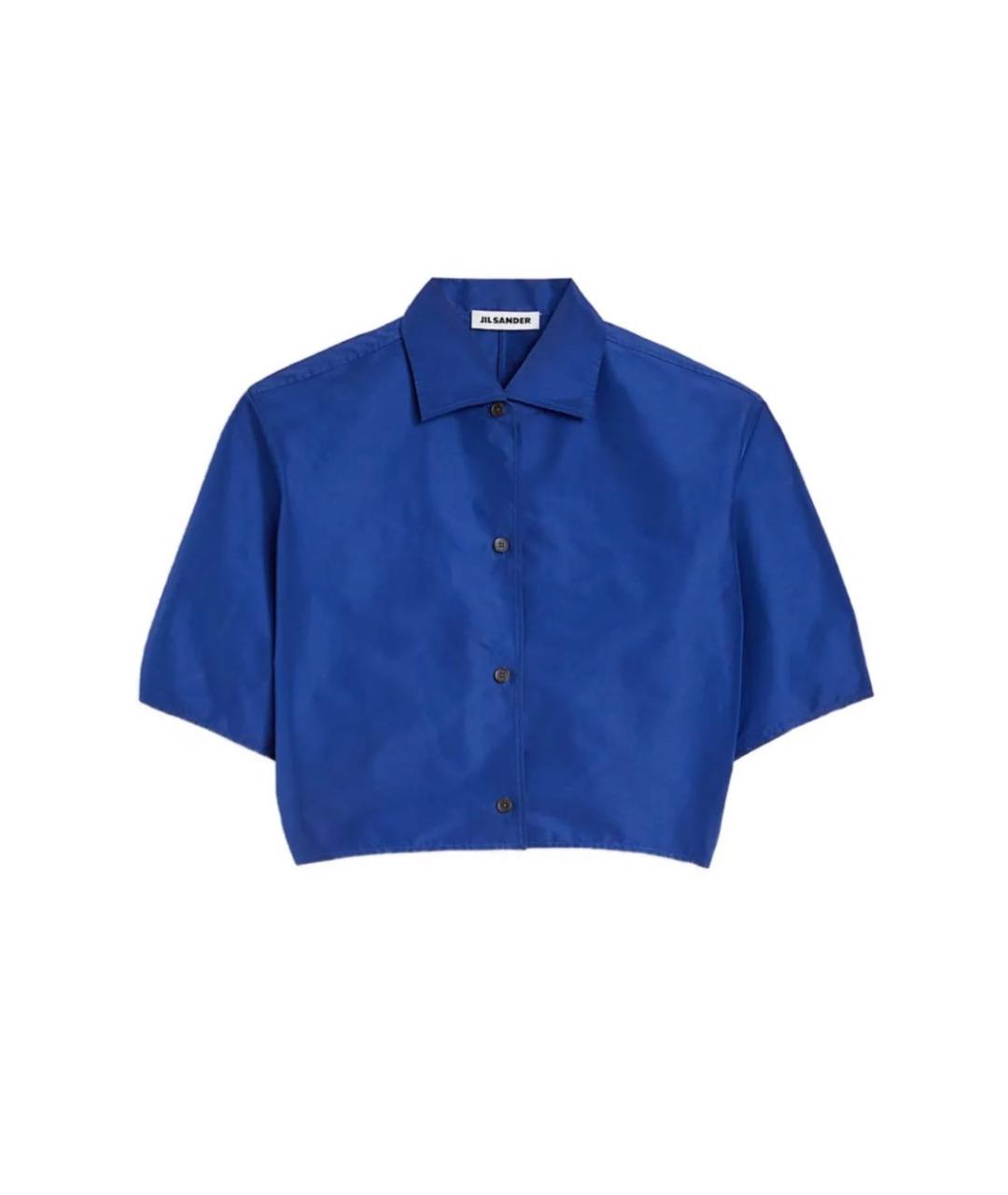 JIL SANDER Синяя блузы, фото 9