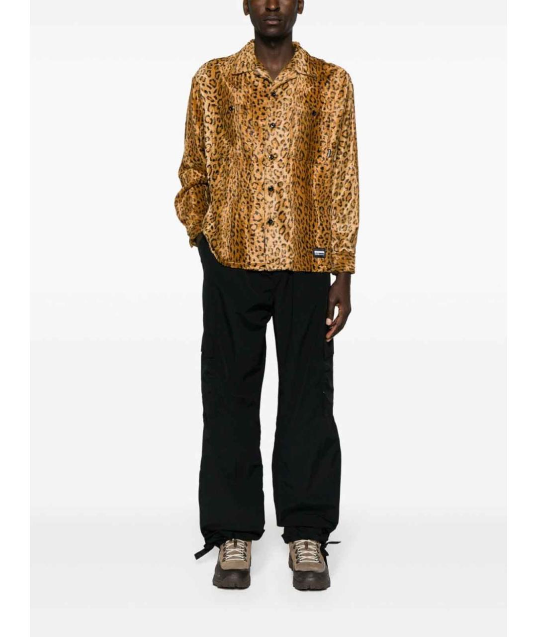 MSGM Черные полиамидовые повседневные брюки, фото 5