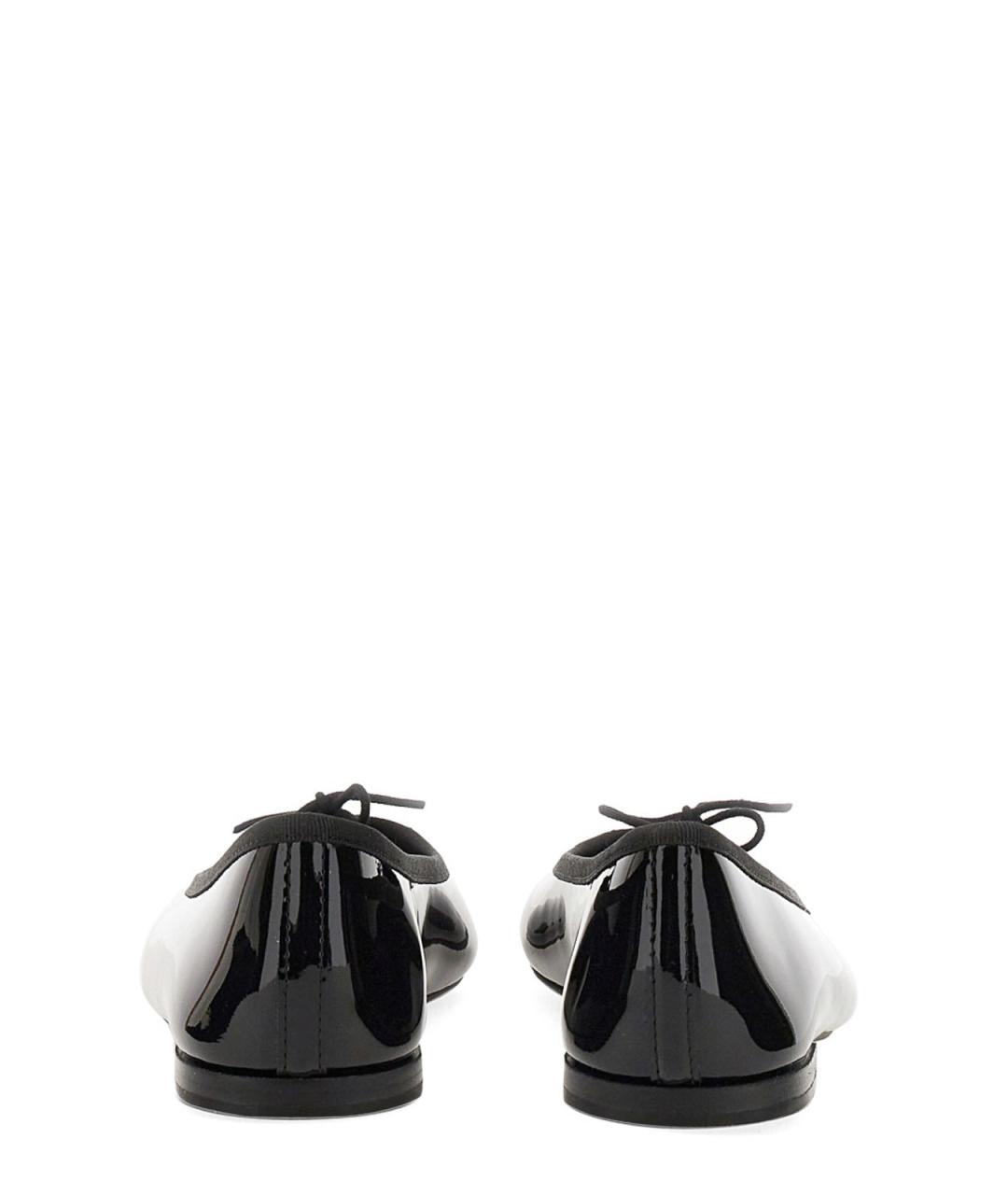 REPETTO Черные кожаные балетки, фото 5