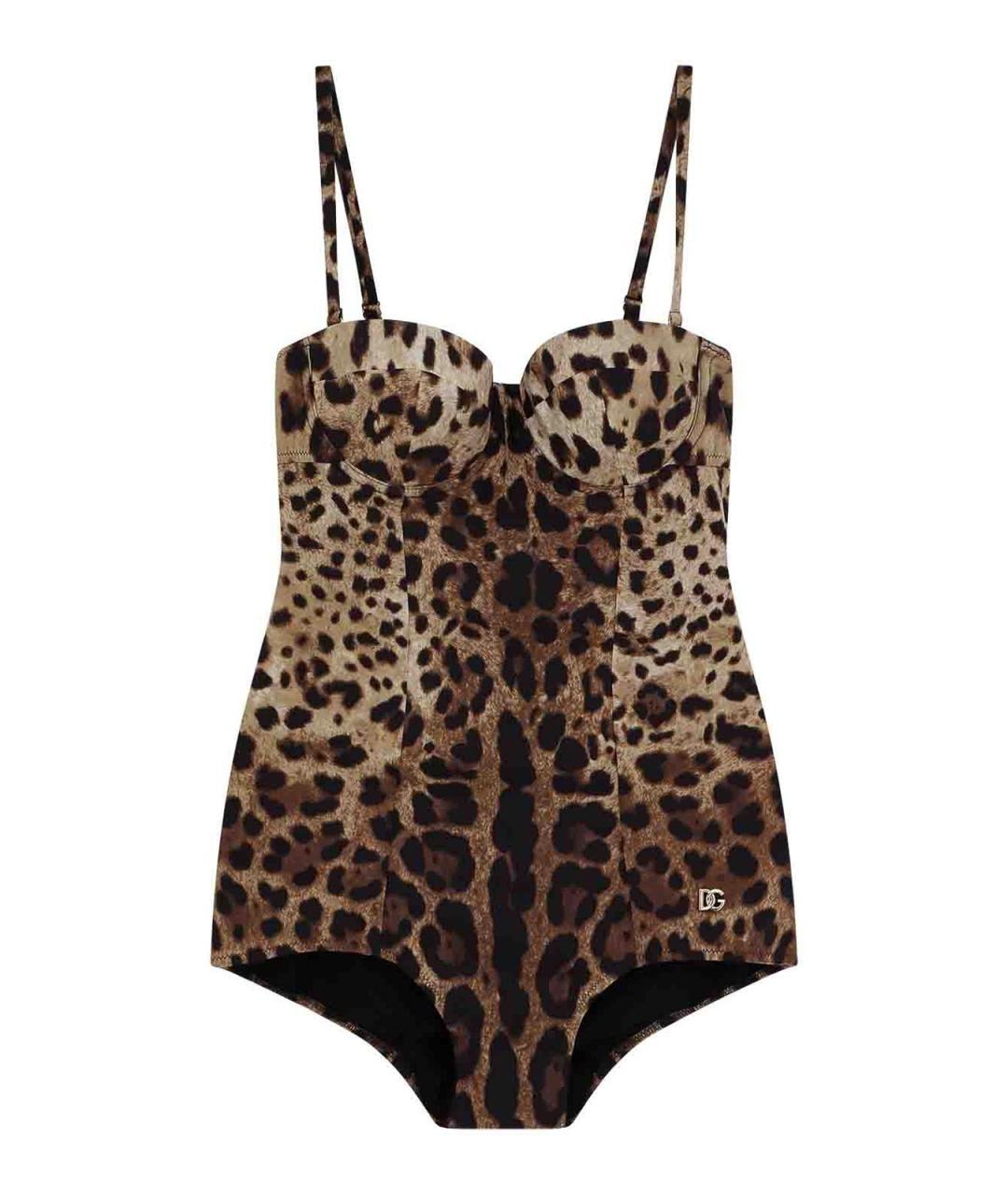 DOLCE&GABBANA Мульти полиамидовый купальник, фото 1