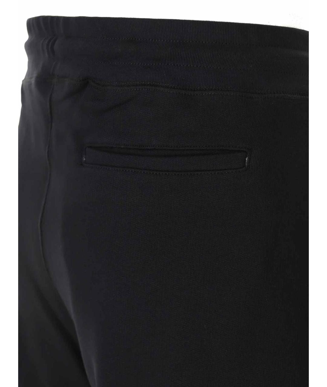 PS BY PAUL SMITH Черные хлопковые повседневные брюки, фото 4