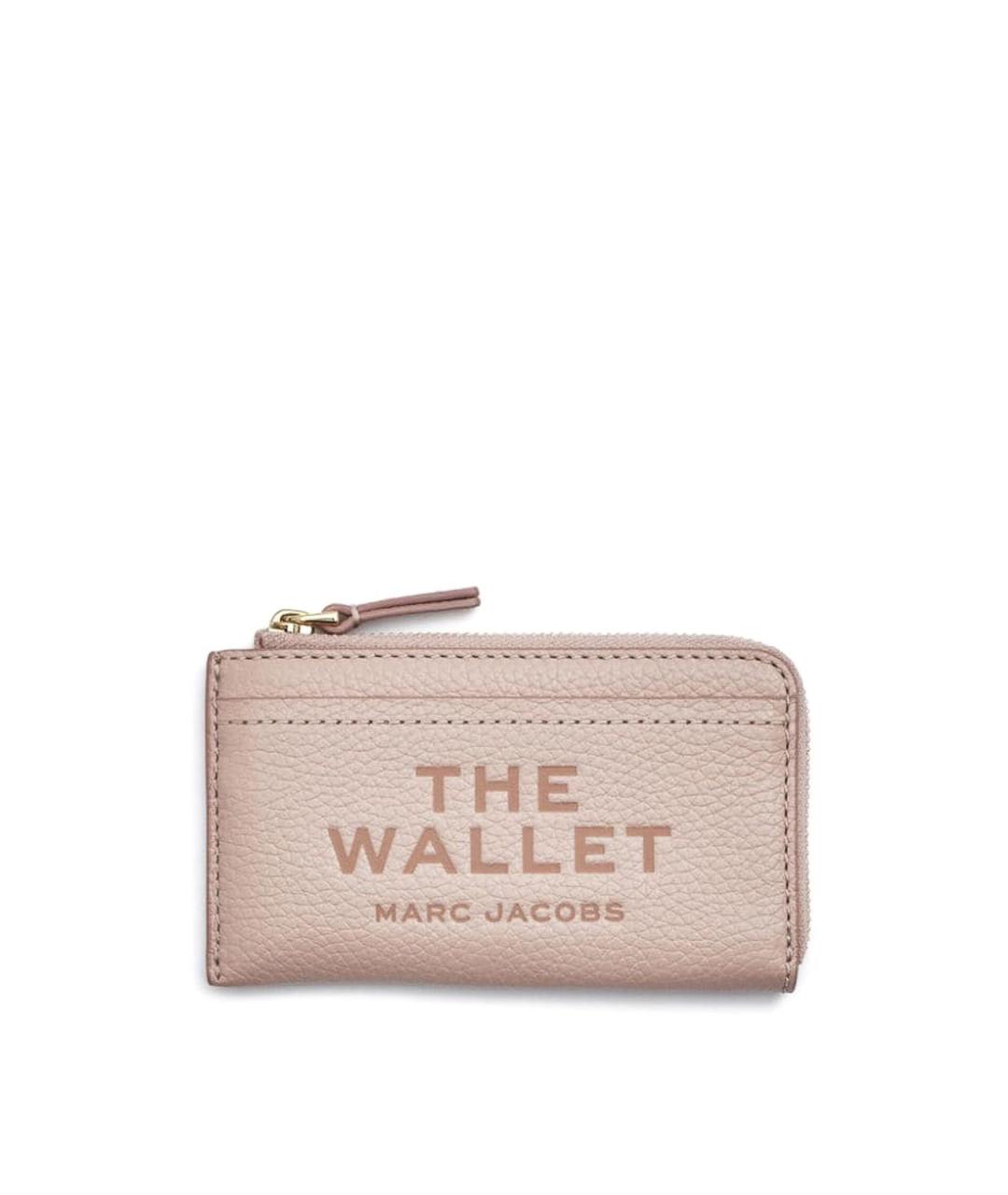 MARC JACOBS Розовый кожаный кошелек, фото 1