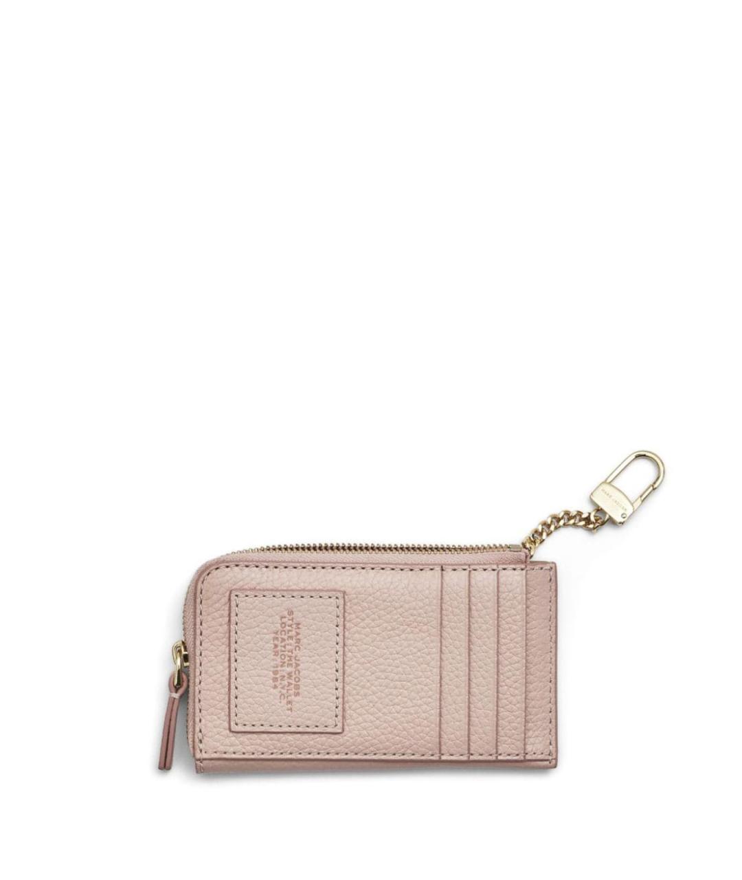 MARC JACOBS Розовый кожаный кошелек, фото 2