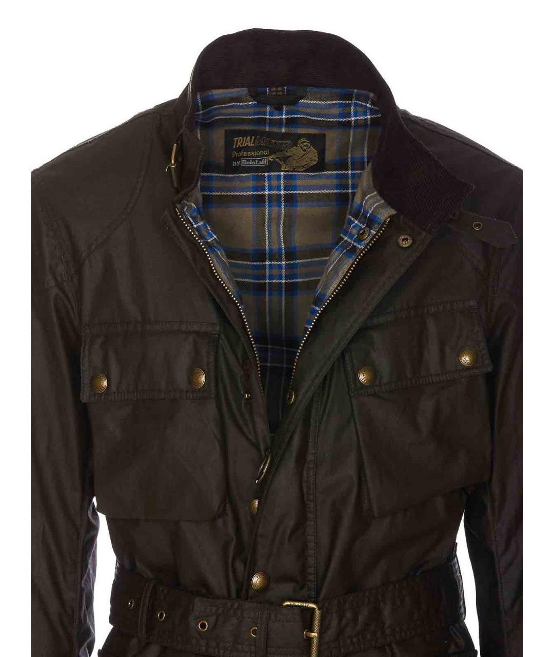 BELSTAFF Зеленая полиэстеровая куртка, фото 4