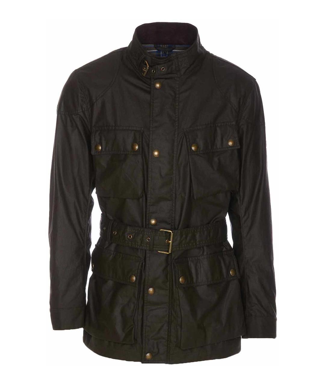 BELSTAFF Зеленая полиэстеровая куртка, фото 1
