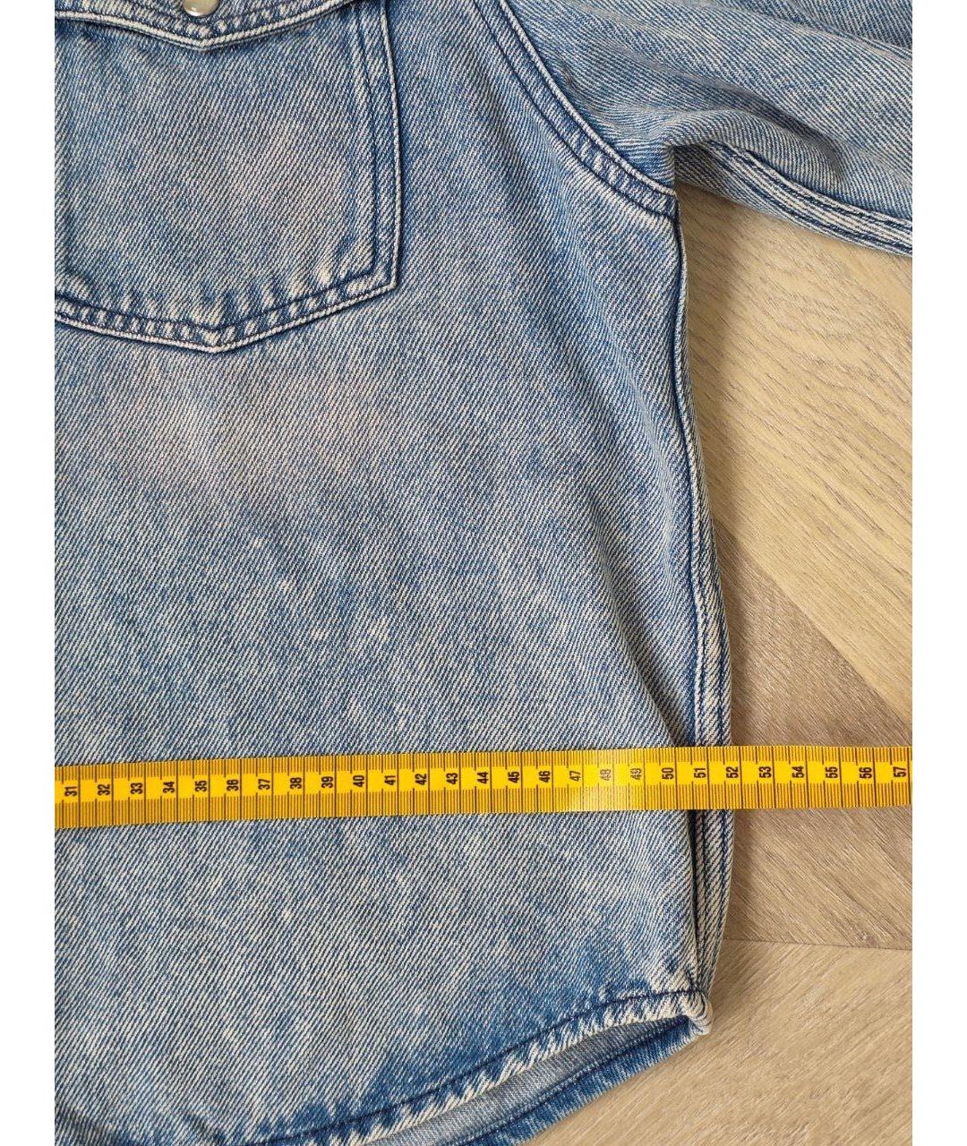 ISABEL MARANT ETOILE Голубая деним рубашка, фото 7