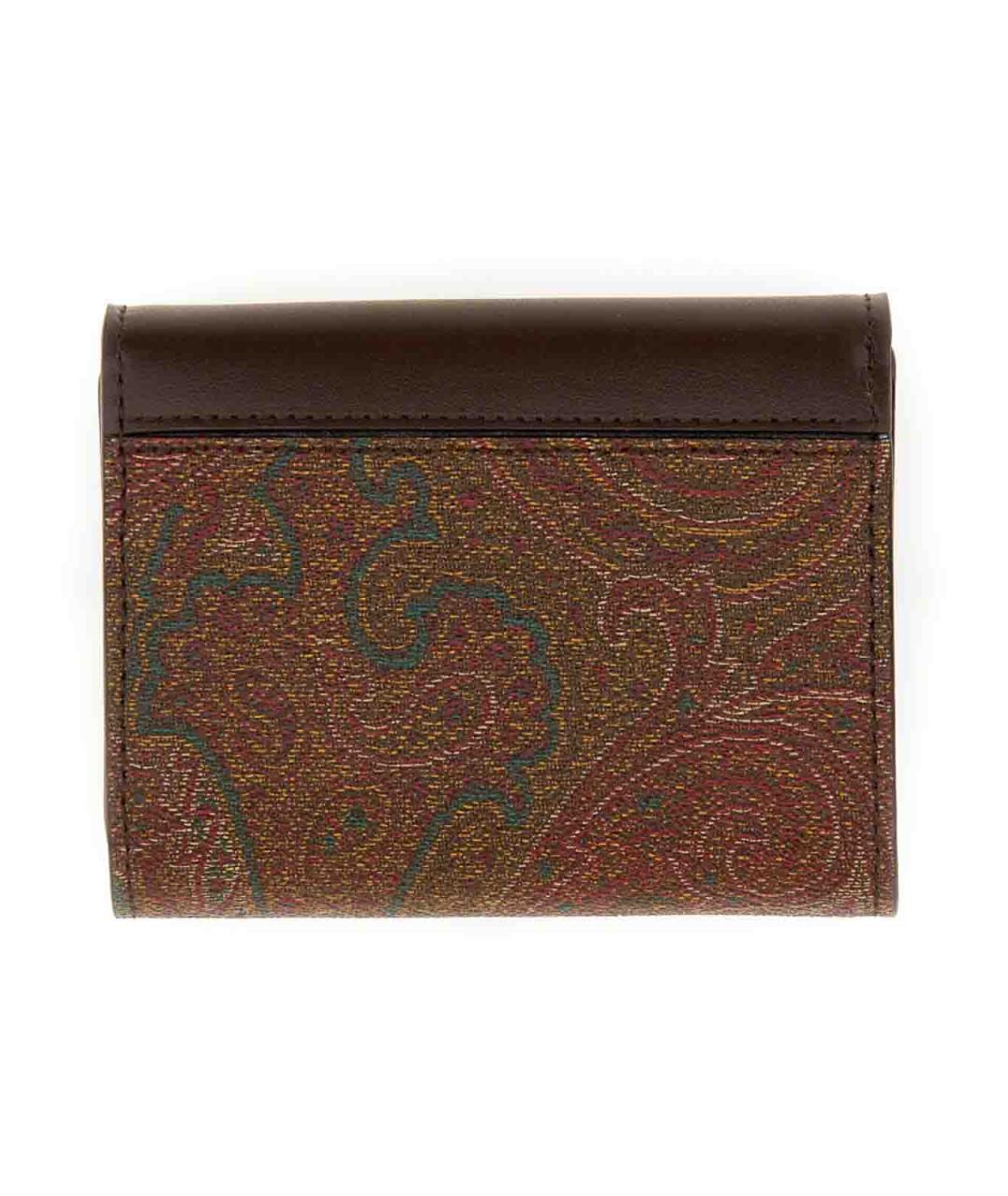 ETRO Коричневый кошелек, фото 2