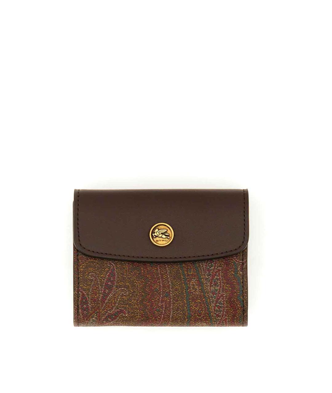 ETRO Коричневый кошелек, фото 1