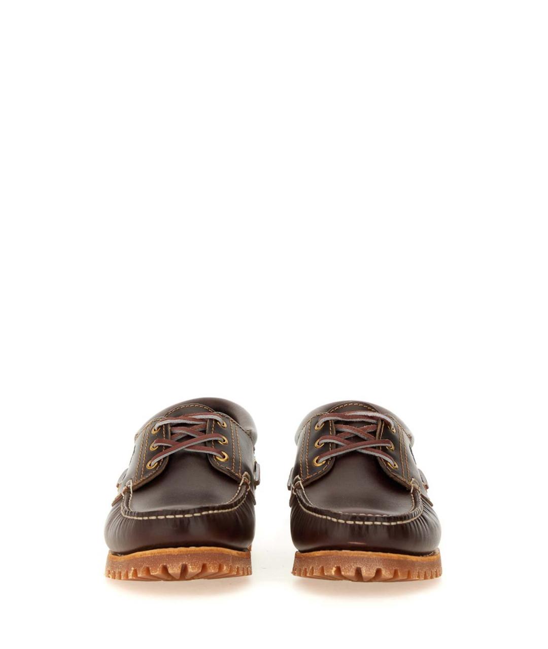 TIMBERLAND Коричневые кожаные лоферы, фото 4