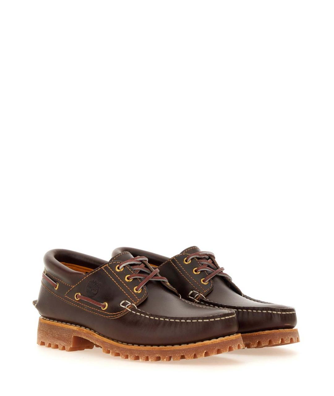 TIMBERLAND Коричневые кожаные лоферы, фото 2