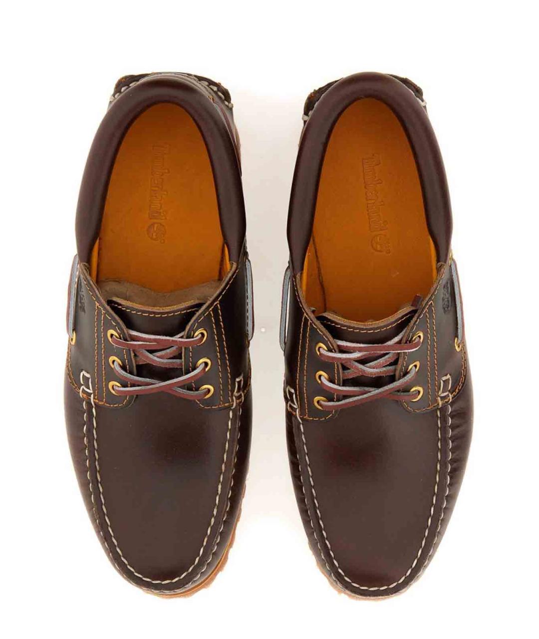 TIMBERLAND Коричневые кожаные лоферы, фото 6