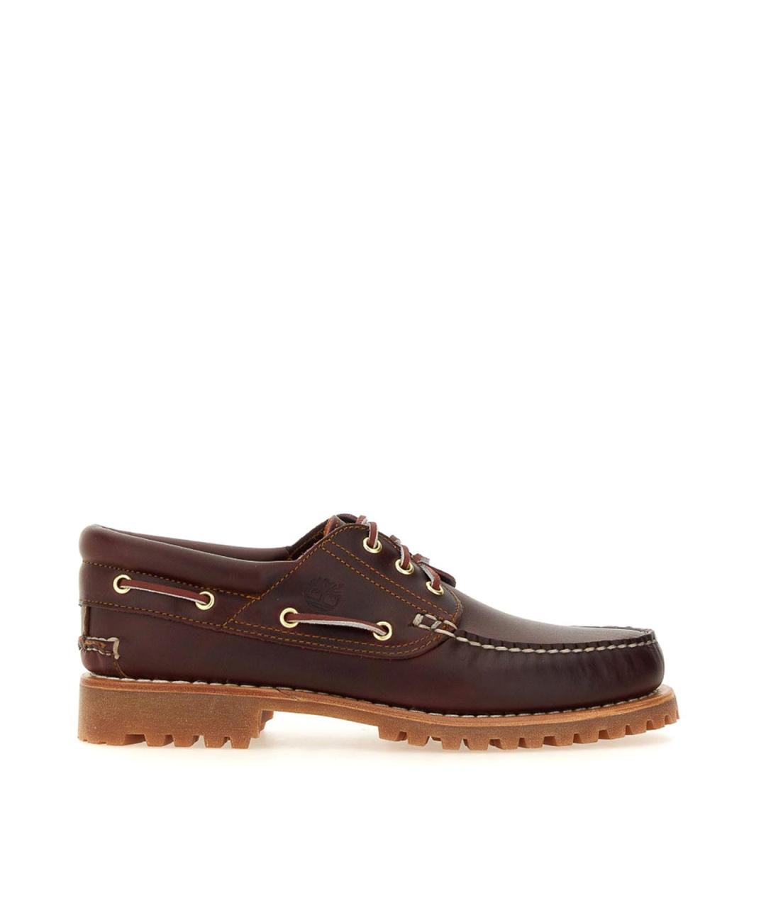TIMBERLAND Коричневые кожаные лоферы, фото 1