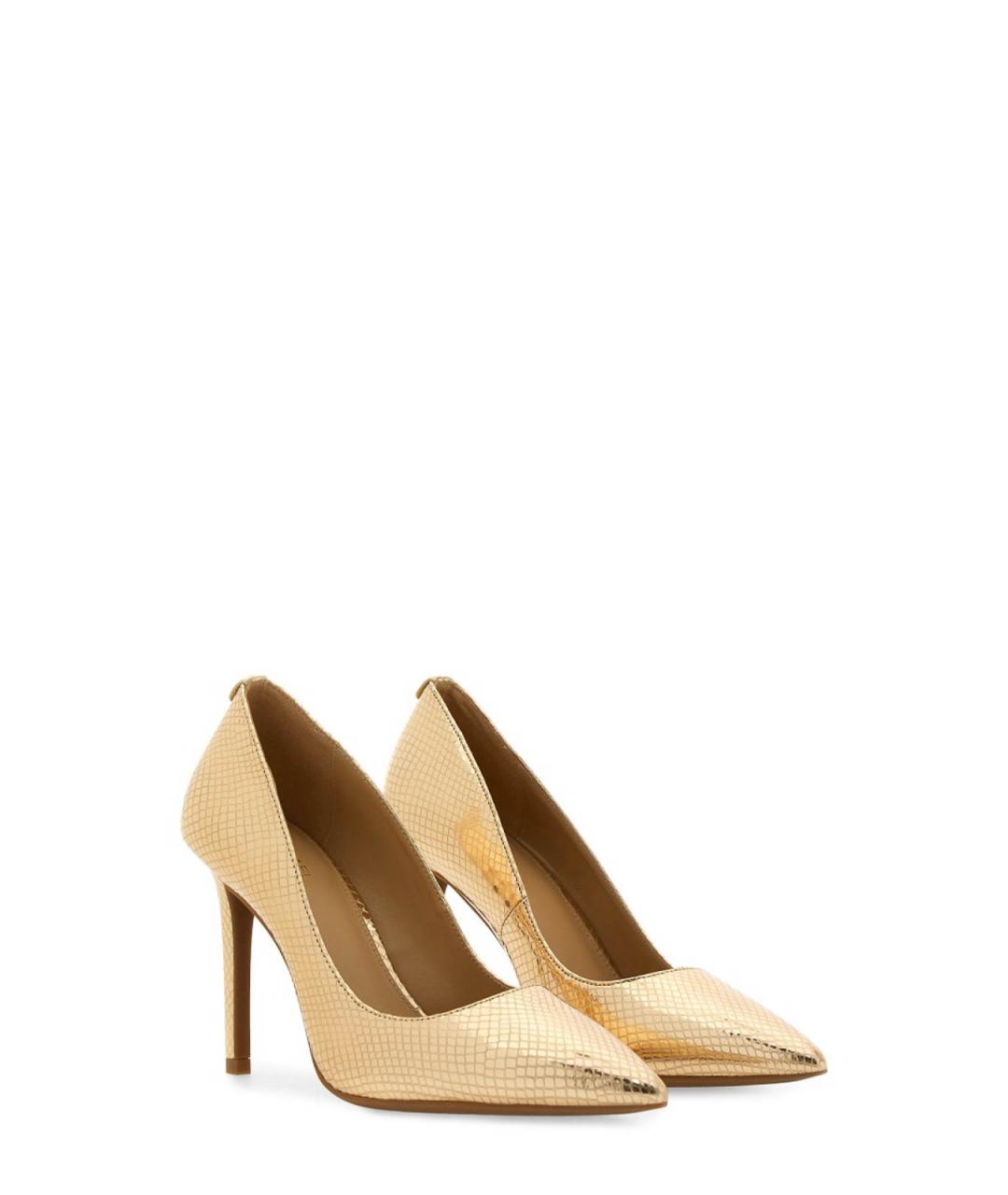 MICHAEL MICHAEL KORS Золотые туфли, фото 2
