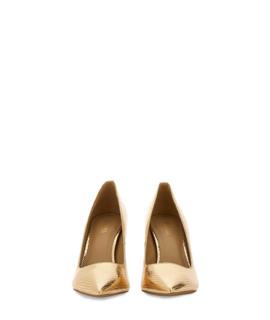 MICHAEL MICHAEL KORS Золотые туфли, фото 4