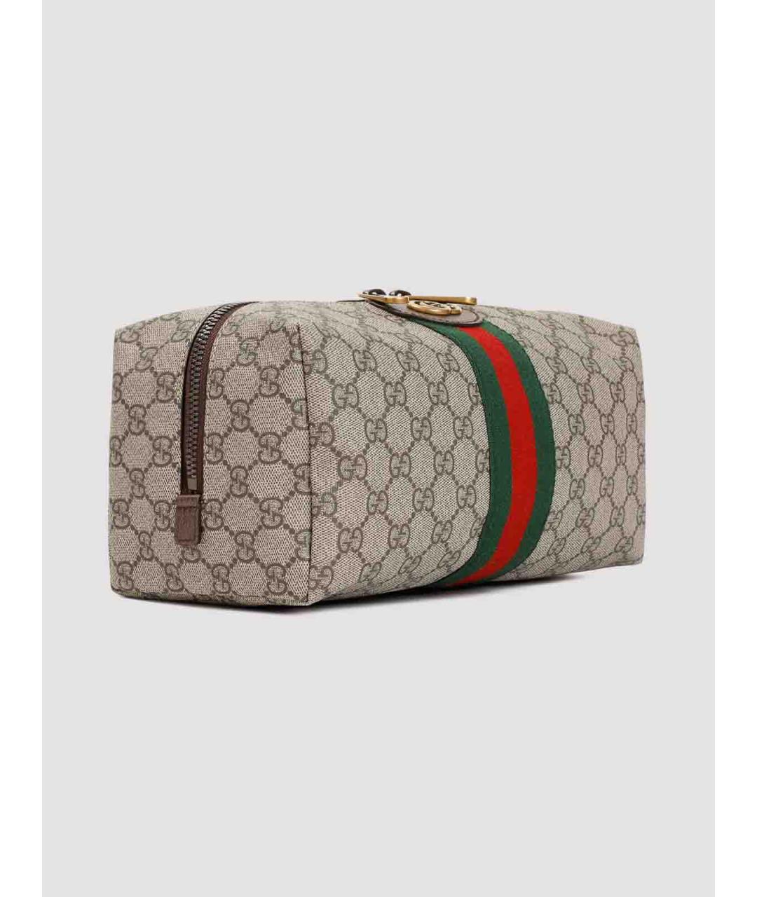 GUCCI Бежевая барсетка, фото 2