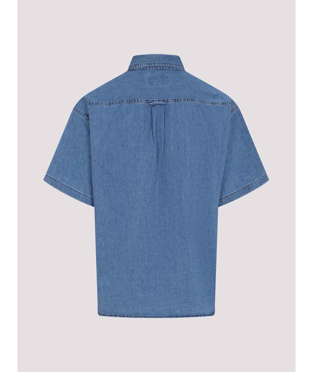 CARHARTT Синяя хлопковая классическая рубашка, фото 2