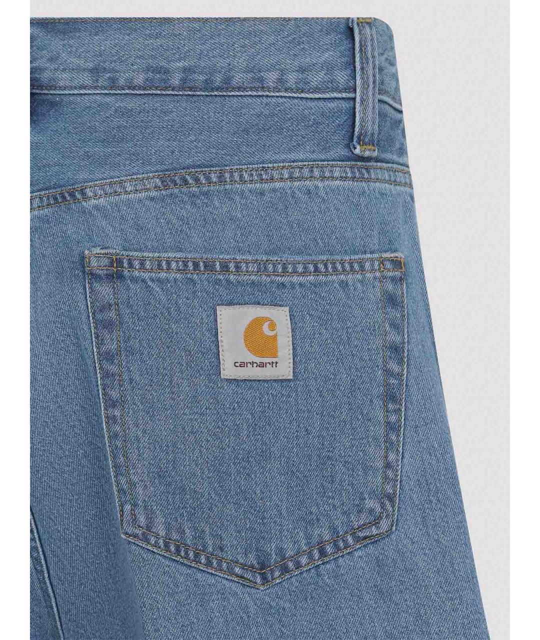 CARHARTT Синие хлопковые шорты, фото 3