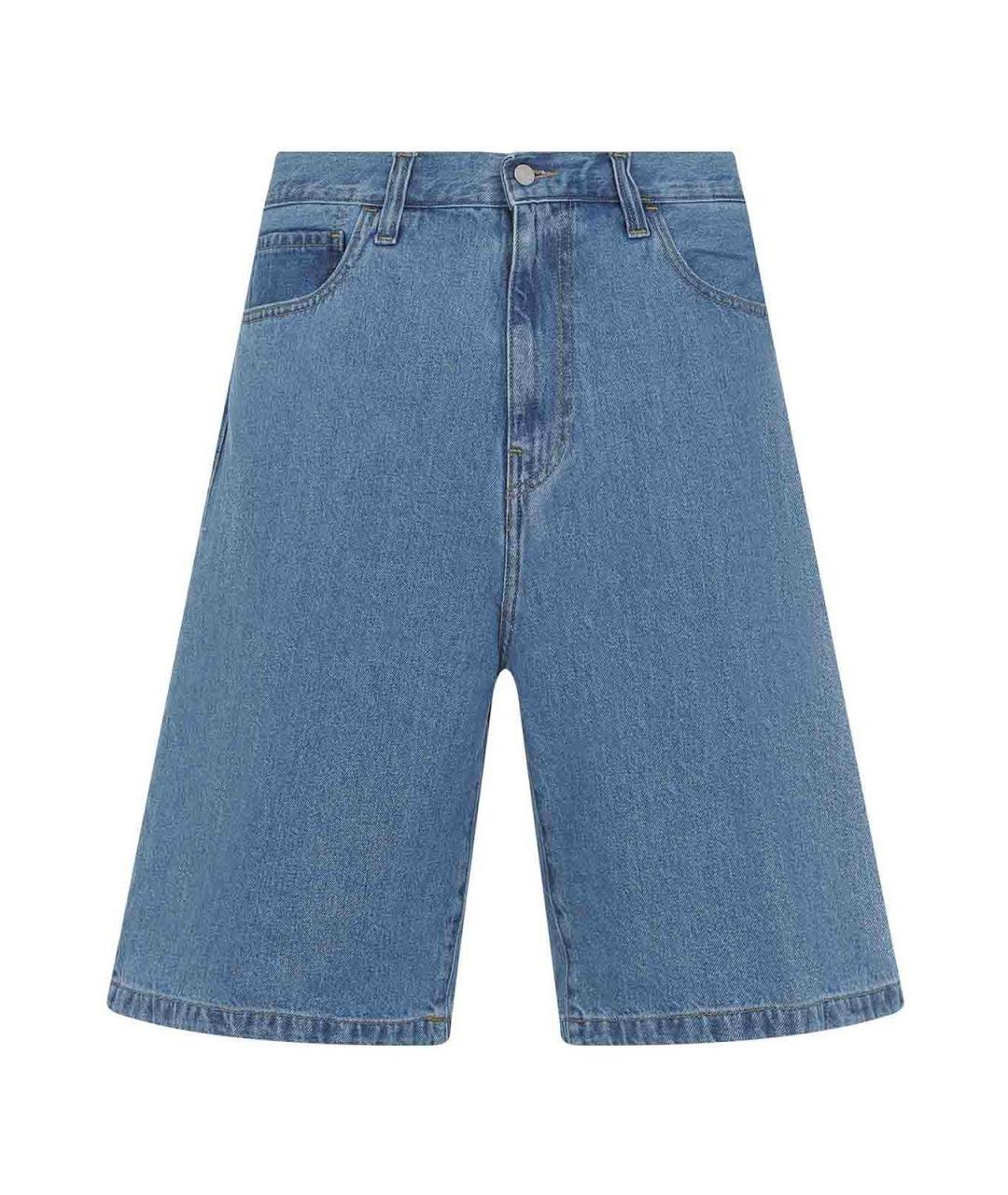 CARHARTT Синие хлопковые шорты, фото 1