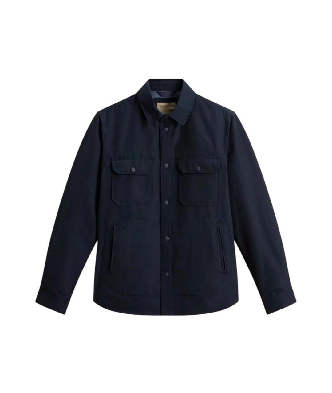 WOOLRICH Синяя хлопковая куртка, фото 1