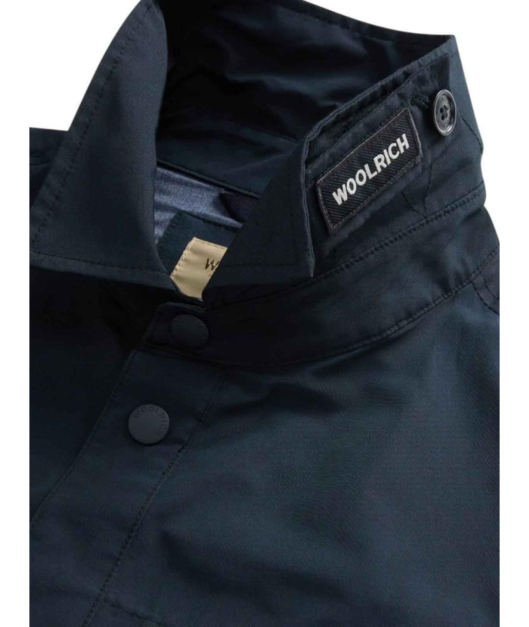 WOOLRICH Синяя хлопковая куртка, фото 3