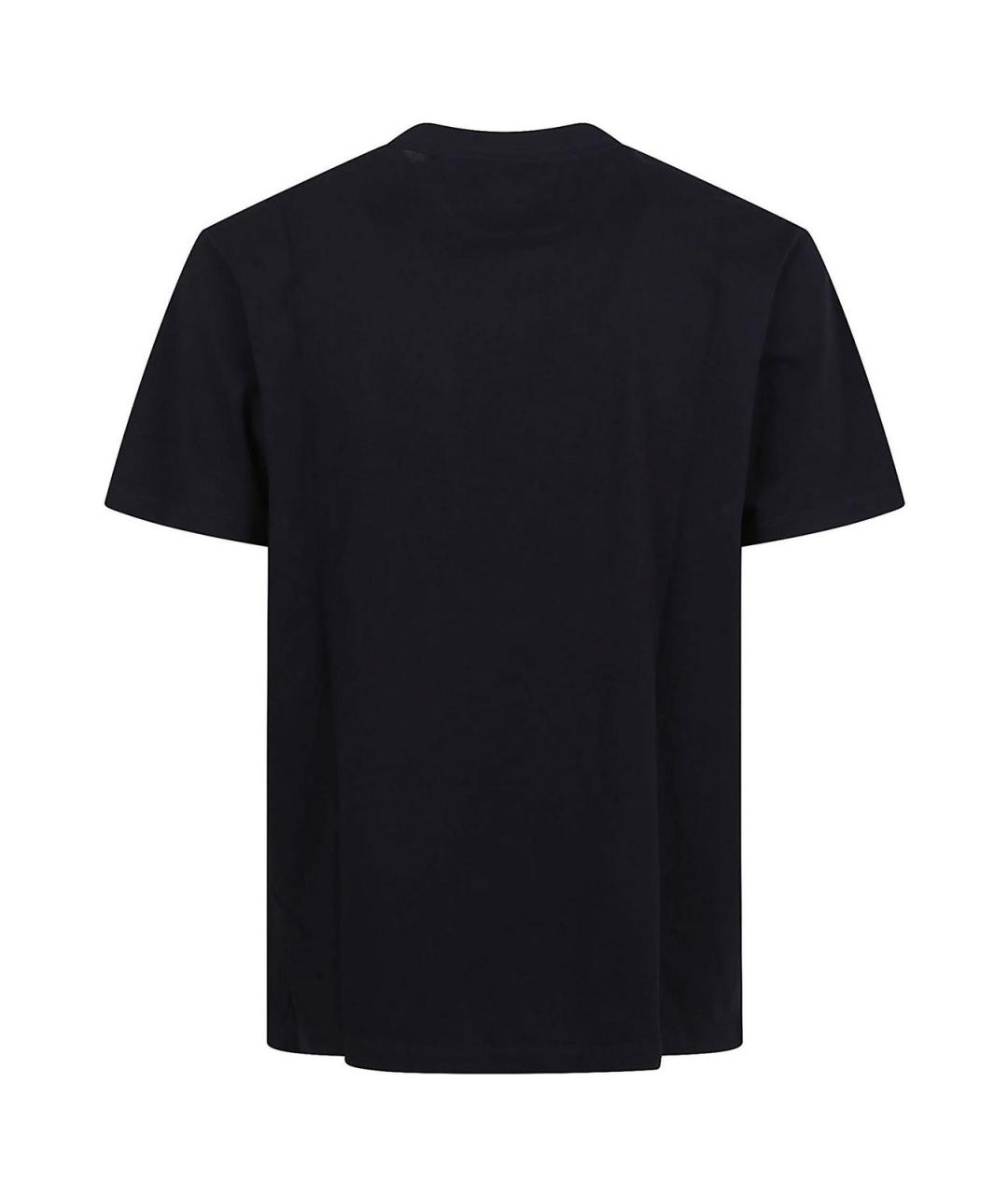 CP COMPANY Синяя хлопковая футболка, фото 2