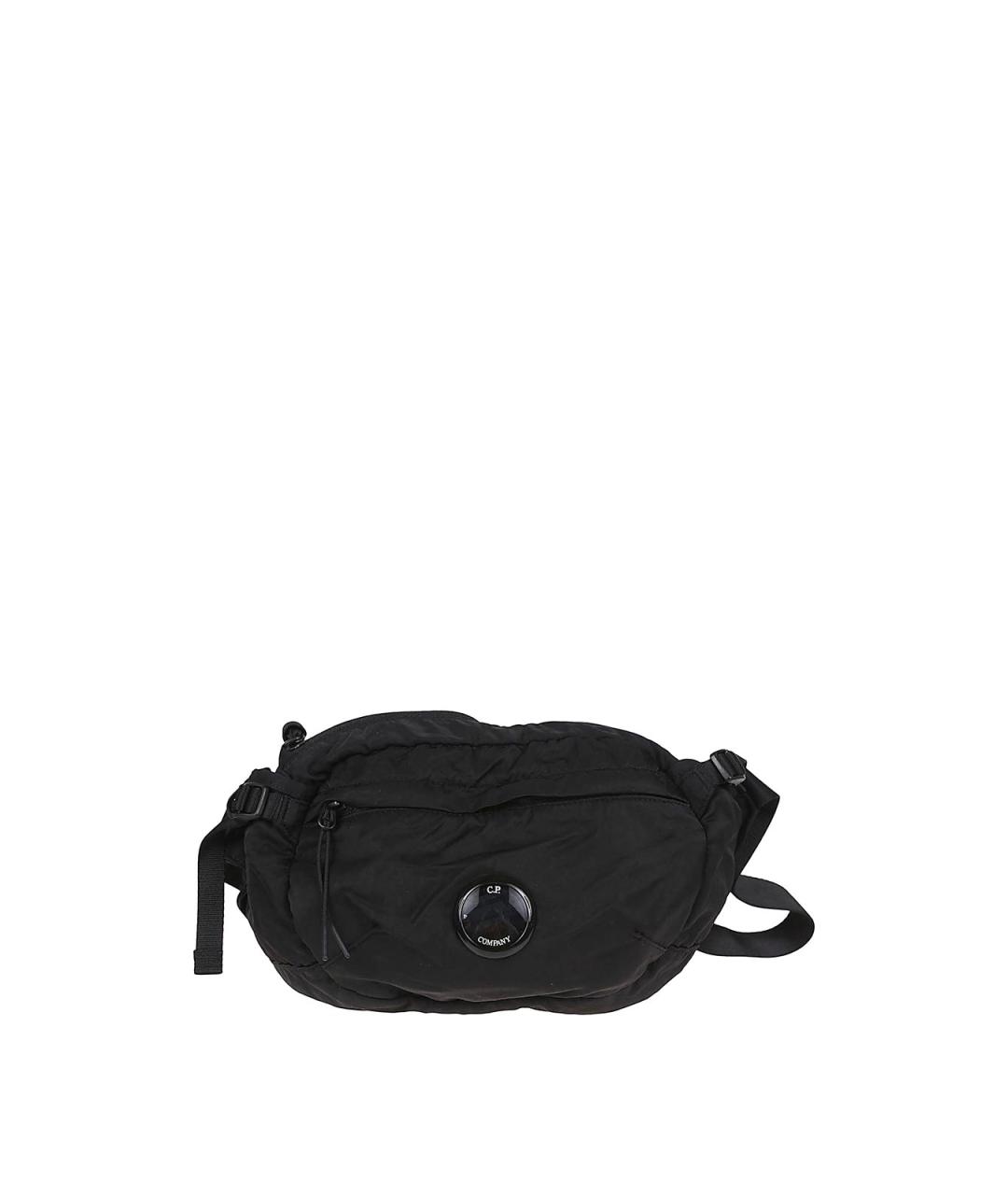 CP COMPANY Черная синтетическая сумка на плечо, фото 1