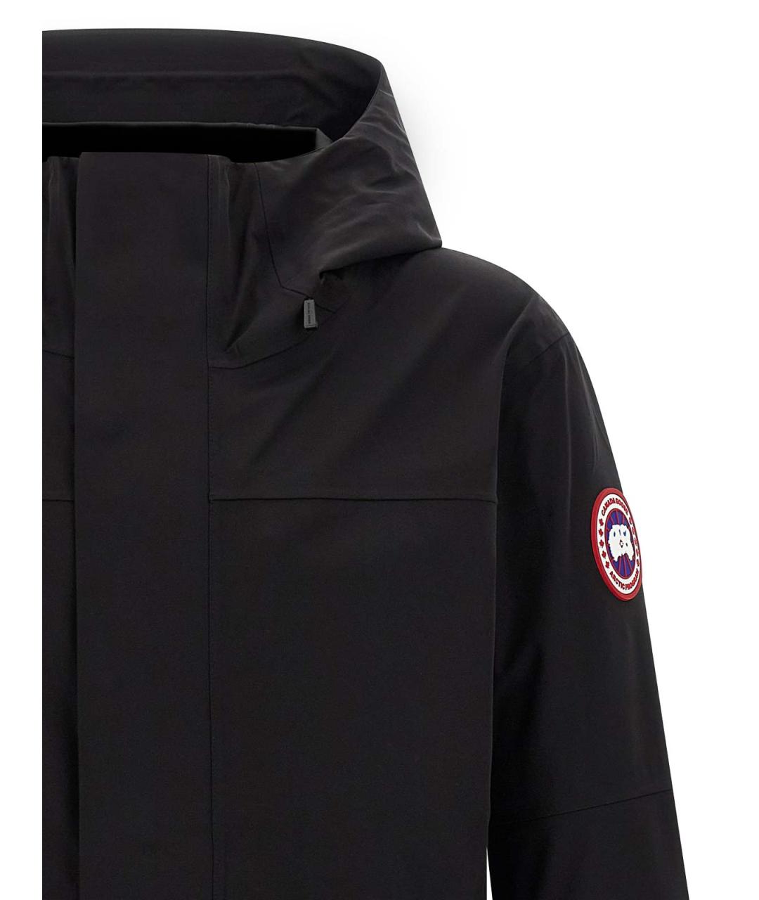 CANADA GOOSE Черная полиамидовая куртка, фото 3