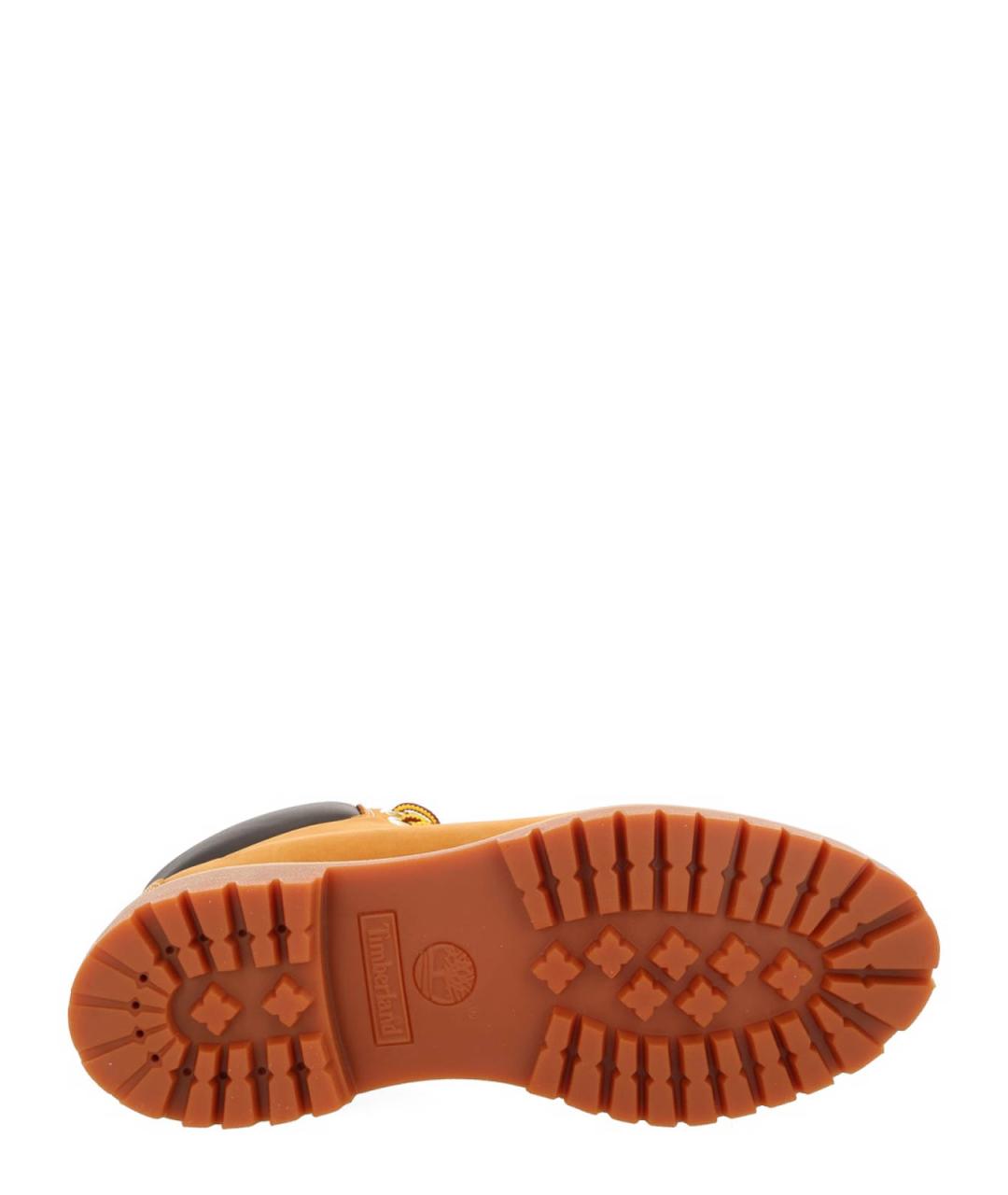 TIMBERLAND Желтые кожаные высокие ботинки, фото 4