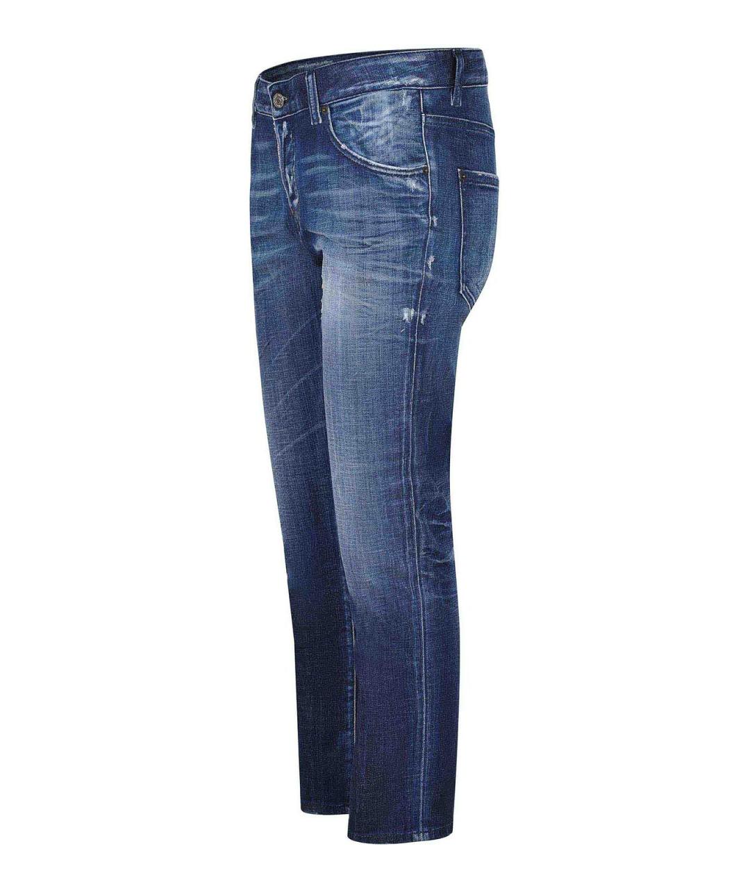 DSQUARED2 Синие прямые джинсы, фото 2