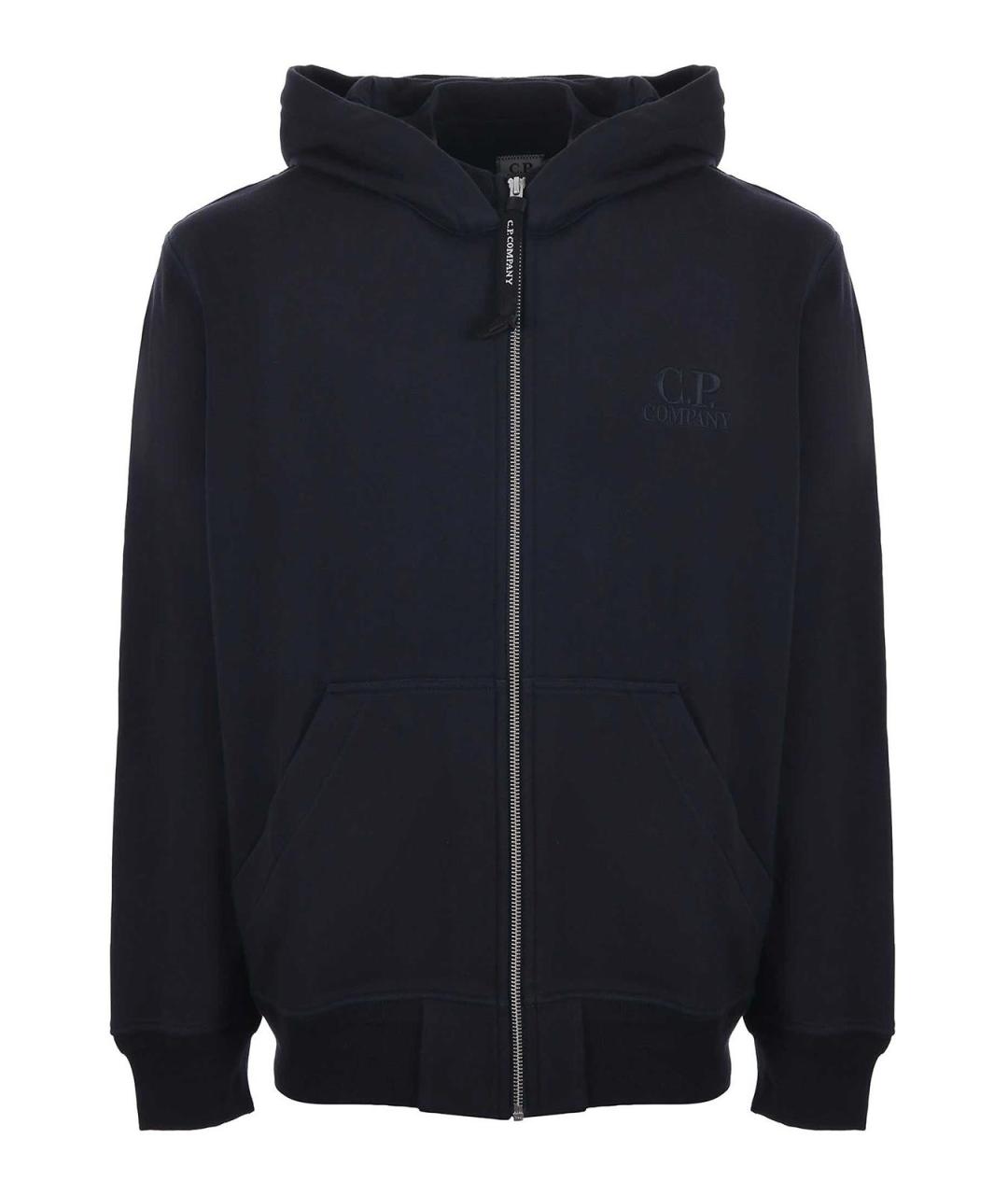 CP COMPANY Синий хлопковый джемпер / свитер, фото 1