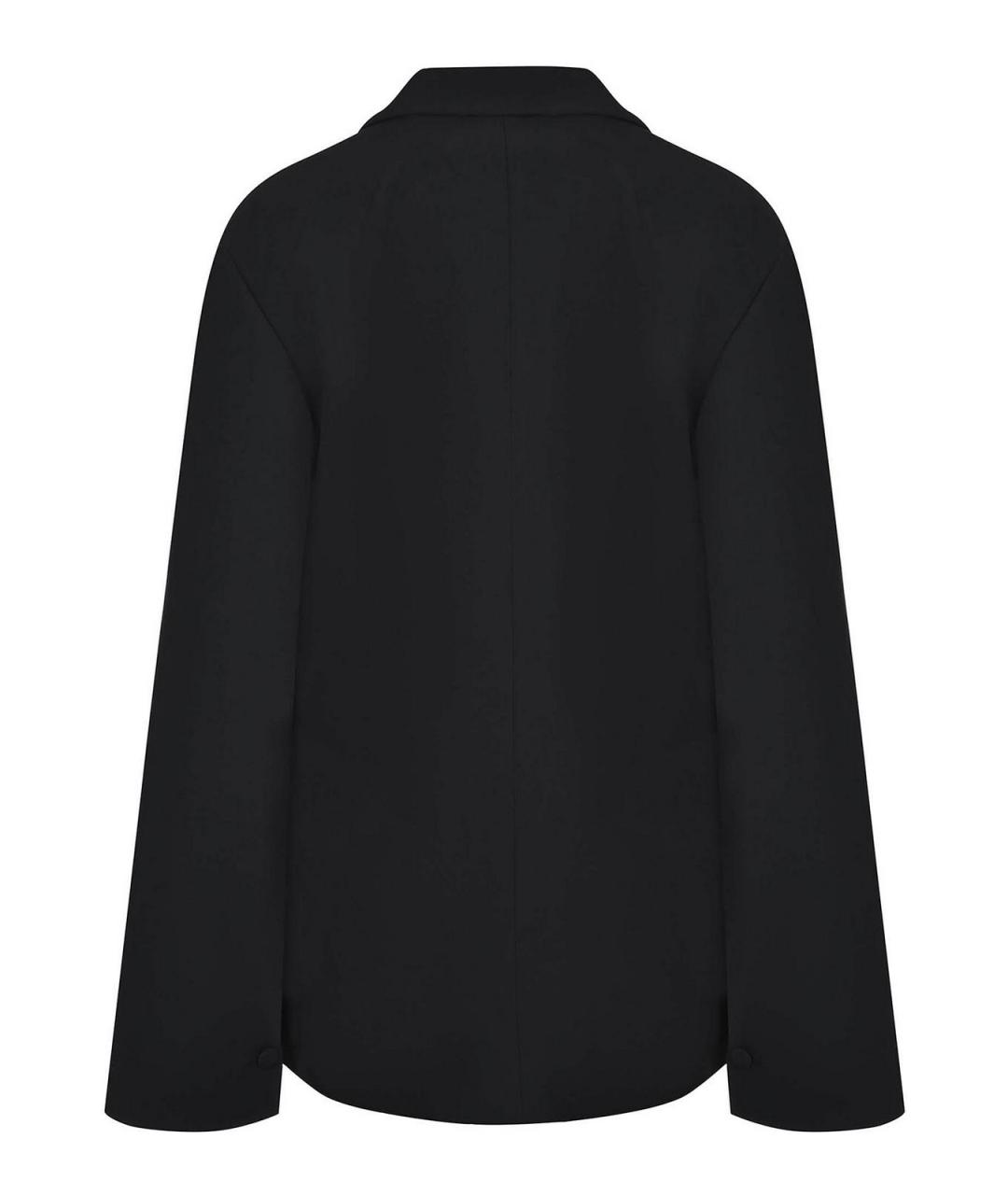 ALBERTA FERRETTI Черная вискозная куртка, фото 3