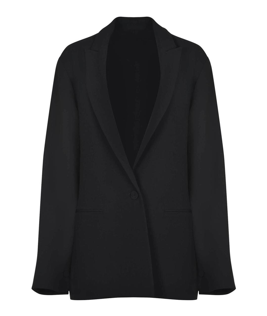 ALBERTA FERRETTI Черная вискозная куртка, фото 1