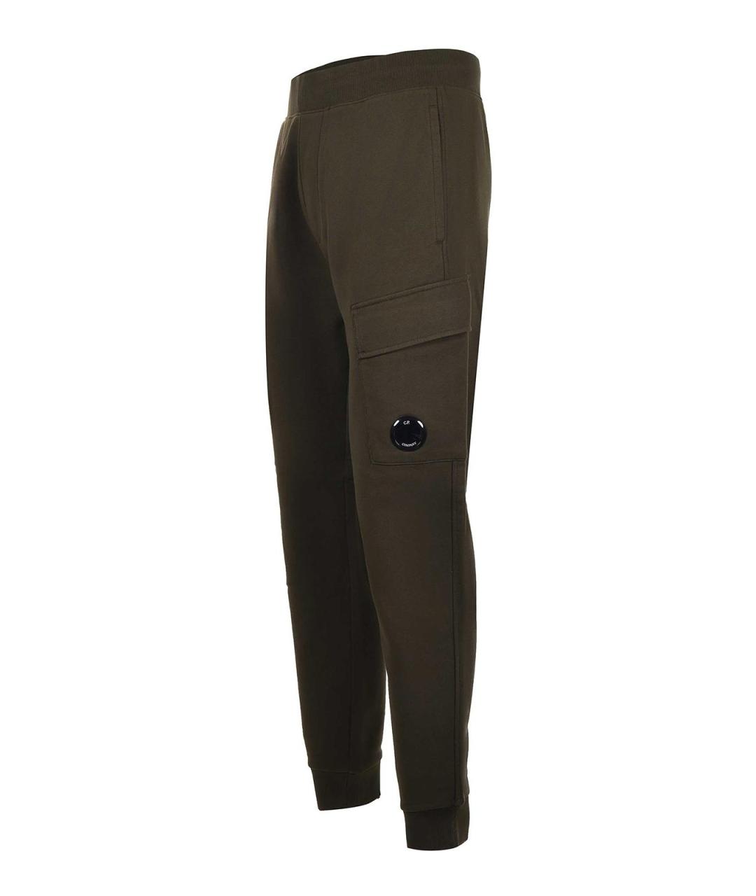CP COMPANY Зеленый хлопковый спортивный костюм, фото 2