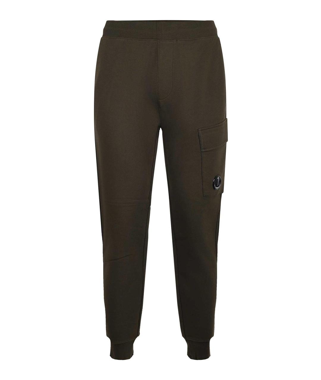 CP COMPANY Зеленый хлопковый спортивный костюм, фото 1