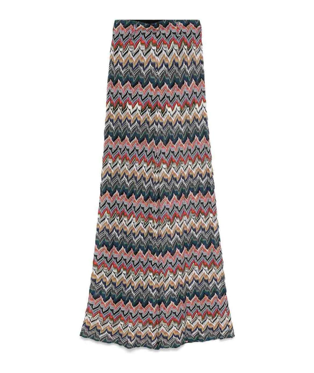 MISSONI Мульти шерстяные брюки широкие, фото 1