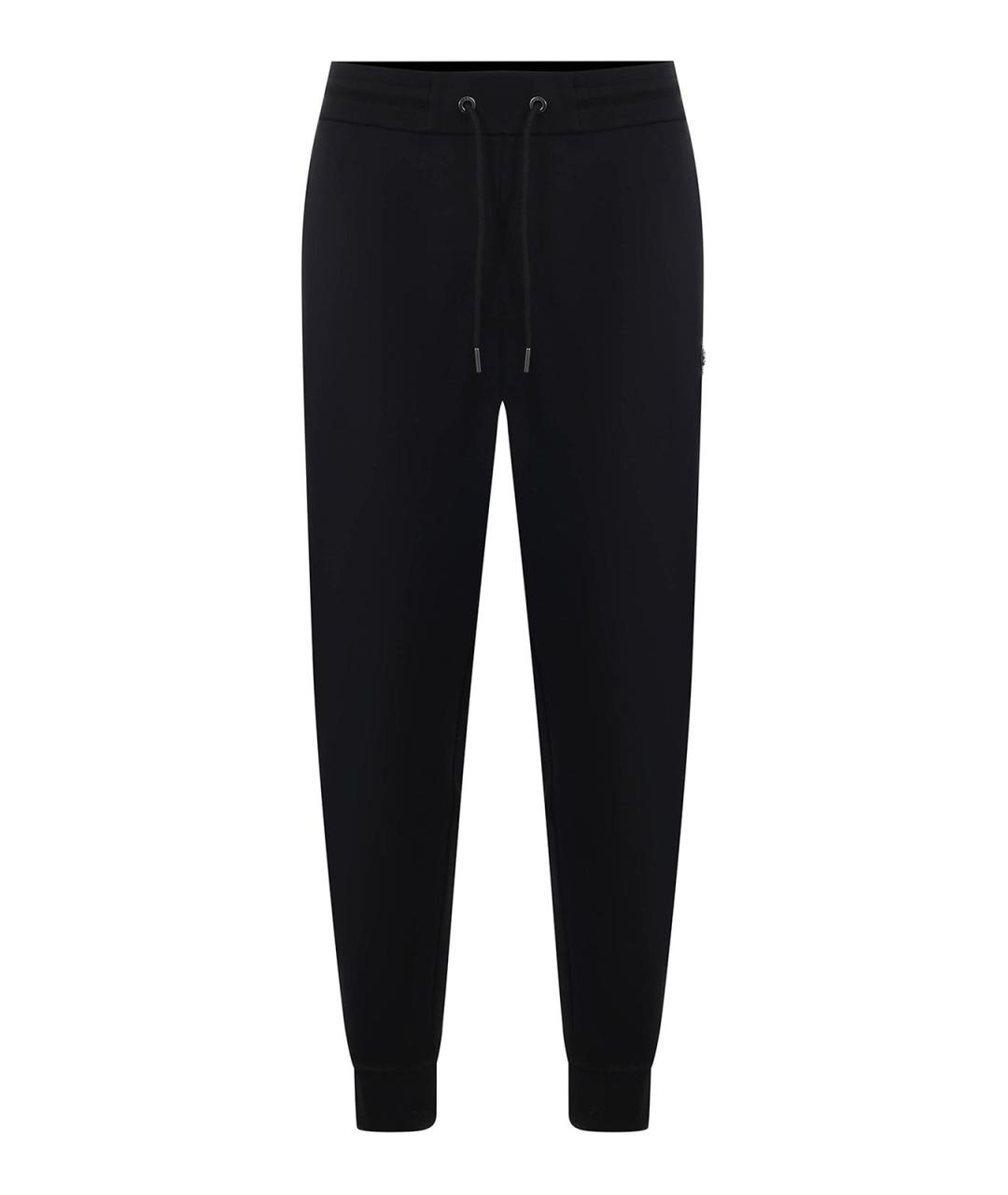 HUGO BOSS Черные хлопковые повседневные брюки, фото 1