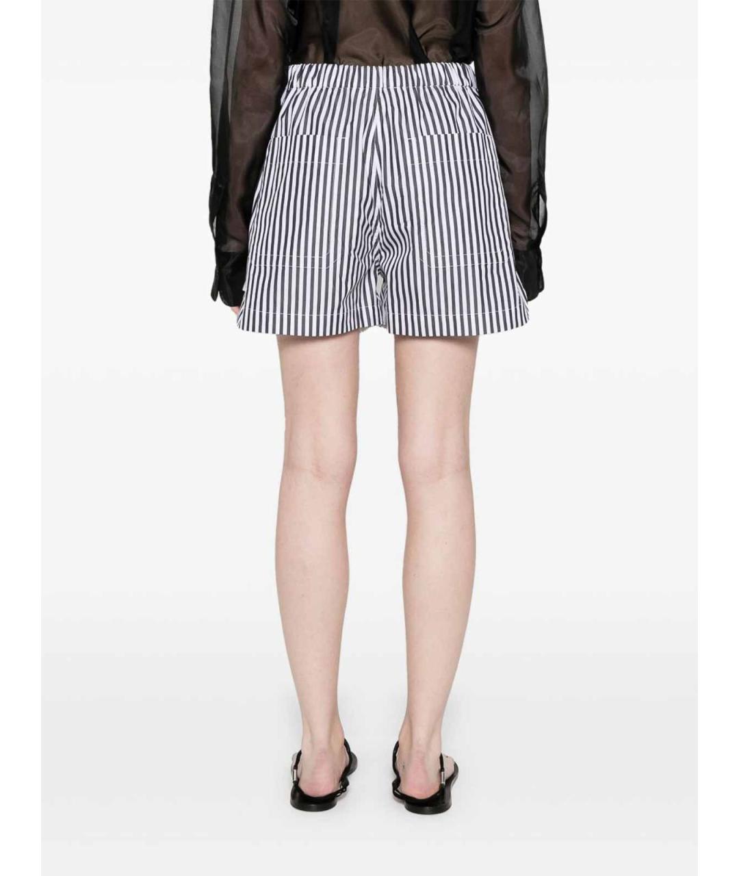 SPORTMAX Черные хлопковые шорты, фото 2