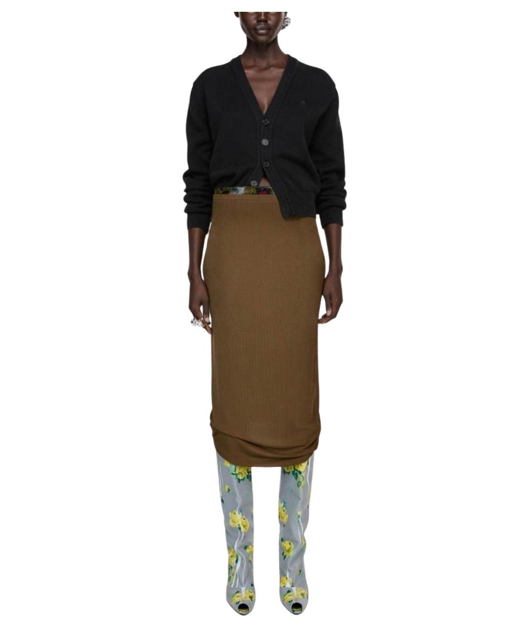 ACNE STUDIOS Черный хлопковый кардиган, фото 3
